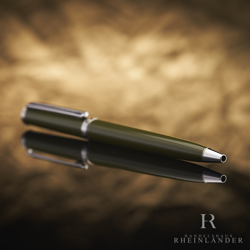 Noblesse Oblige Olive ballpoint pen – Handelshaus Rheinländer