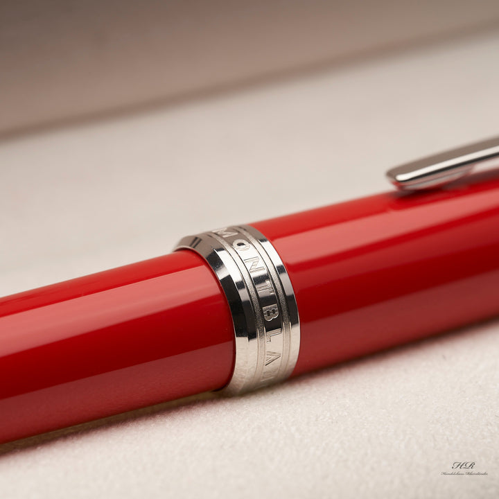 Montblanc PIX Collection Platinum Line Red Rollerball Fine Liner ID 114813 OVP 