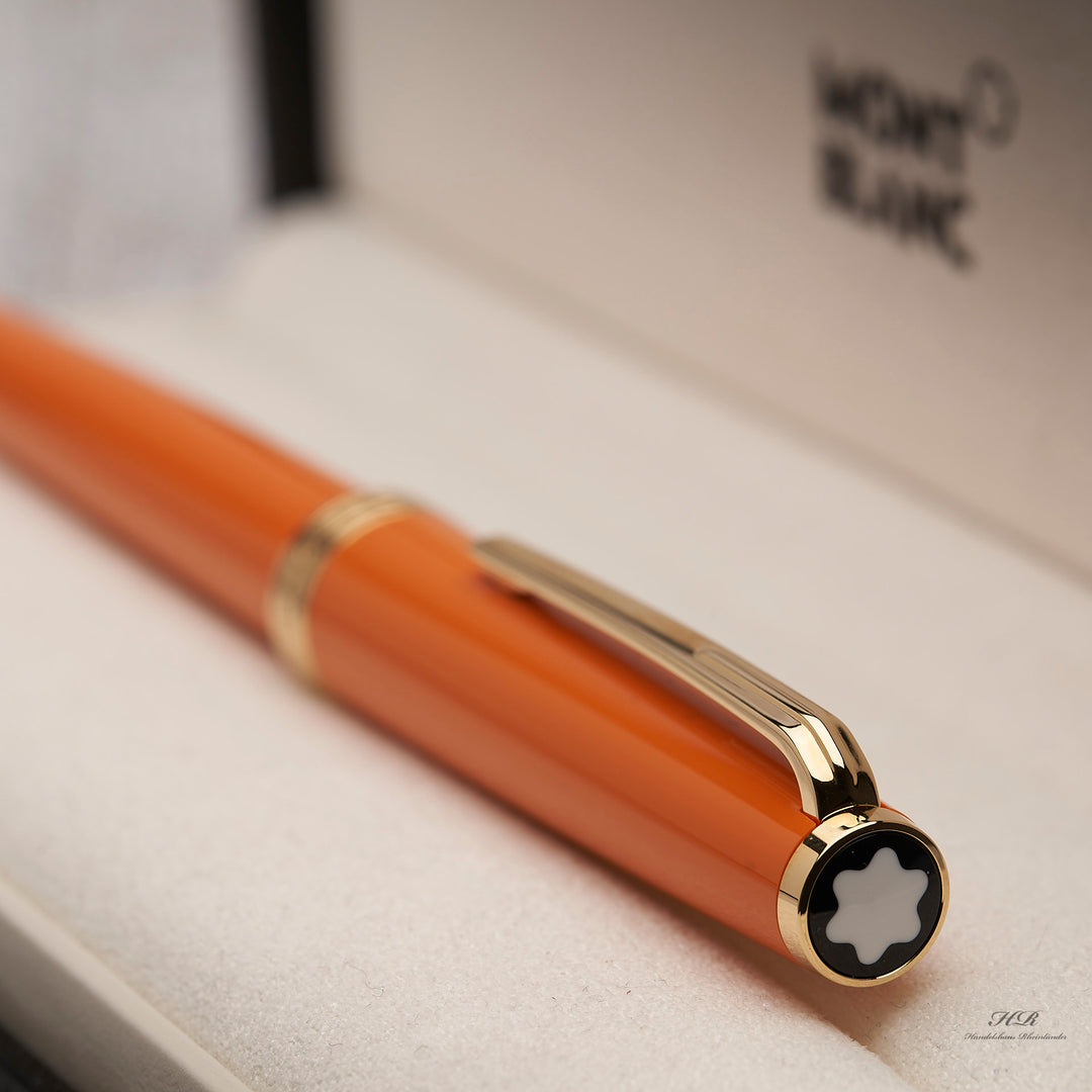 Montblanc PIX Collection Precious Resin AU Manganese Orange Rollerball ID 119902