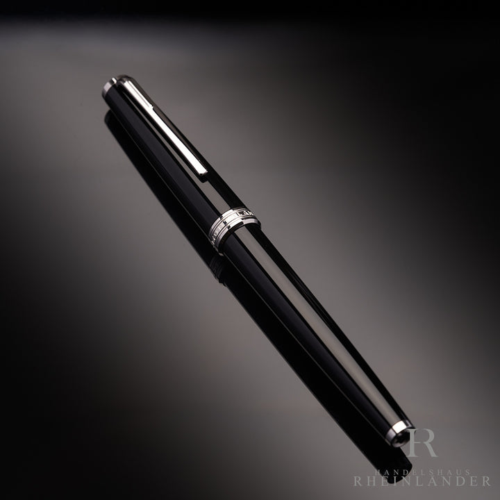 Montblanc PIX Collection Black Platinum Line Rollerball ID 132494-114796