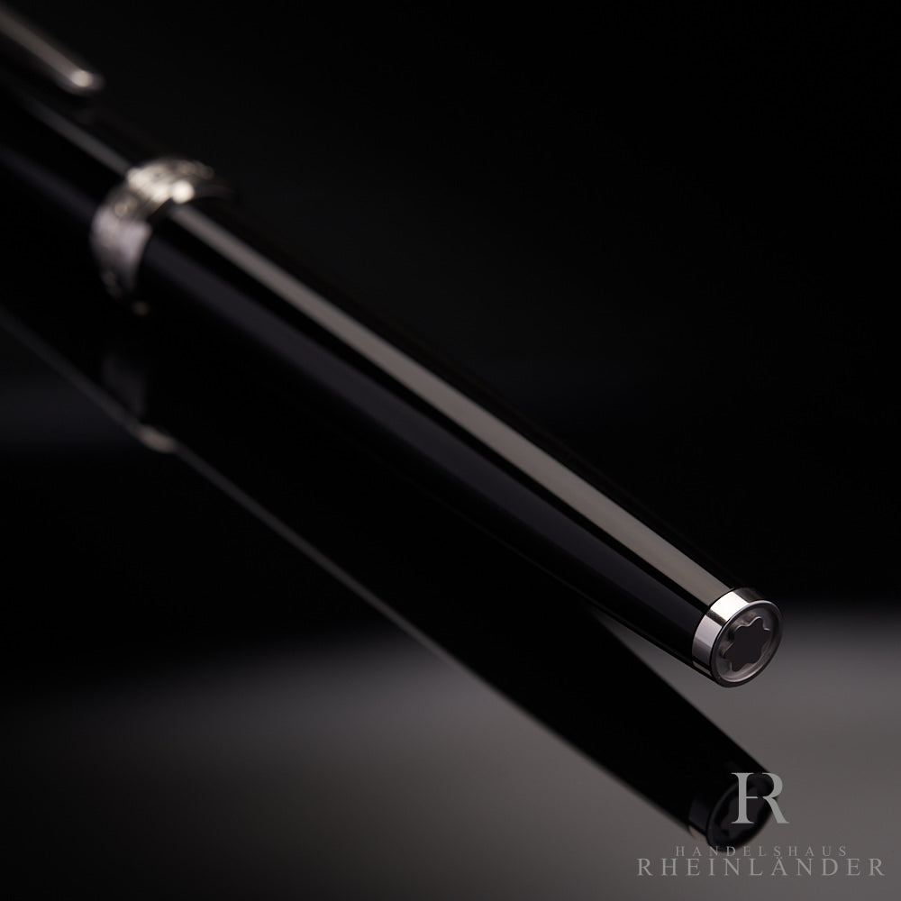 Montblanc PIX Collection Black Platinum Line Rollerball ID 132494-114796