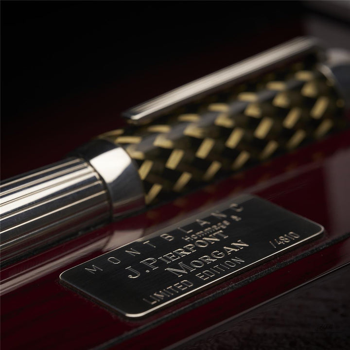 Montblanc Patron of 4810 Edition von 2004 J P Morgan Füller ID 9981 OVP