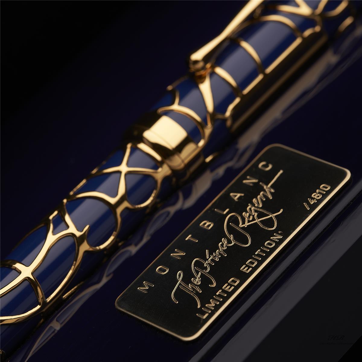 Montblanc The Prince Regent 限定版万年筆 Prince Regent 4810 fountain pen – Handelshaus Rheinländer