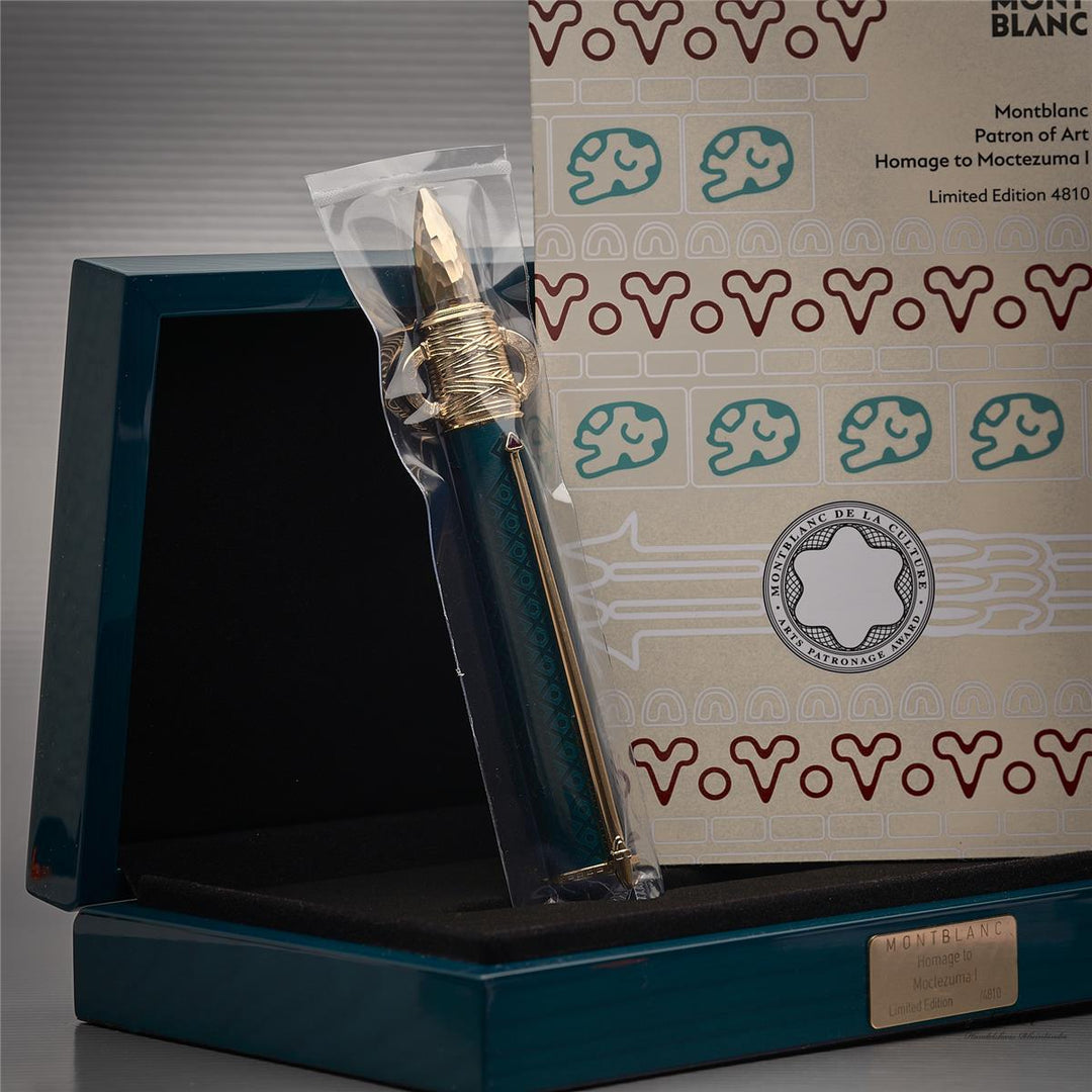 Montblanc Patron of Art Hommage to Moctezuma Limited Edition Füller ID 125482 OVP