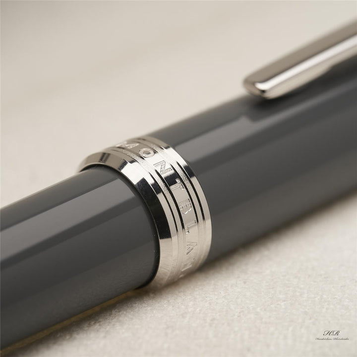 Montblanc Pix Collection Grey Platinum Line Grey Platinum Ballpoint Pen ID 116578