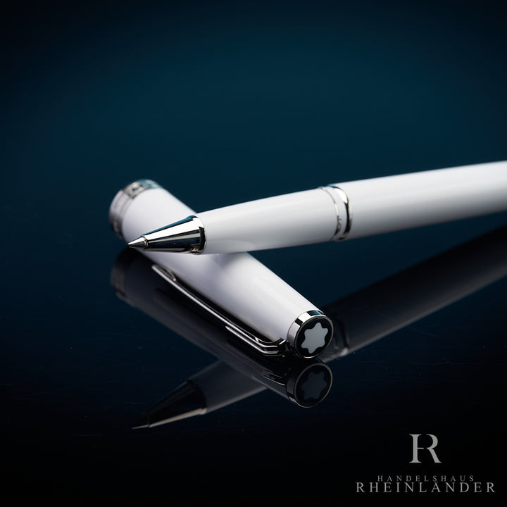Montblanc Pix Collection Platinum Line White Rollerball ID 132496-114805