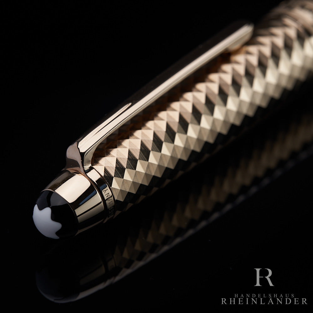 Montblanc Solitaire Doue Geometric Dimension Classique Fountain Pen ID 105986 