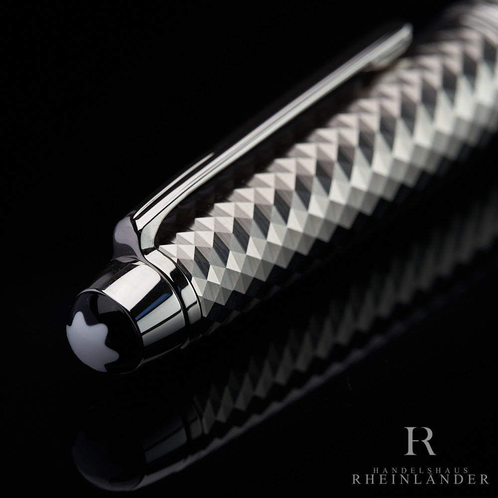 Montblanc Solitaire Doue Geometric Dimension Platinum Classique fountain pen ID 113334