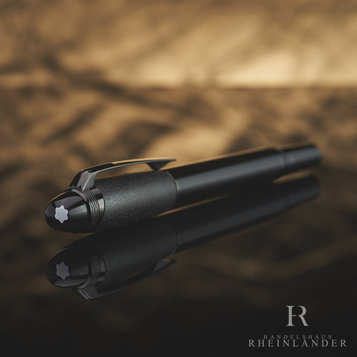 Montblanc Starwalker Black Cosmos Doue Fountain Pen ID 129287