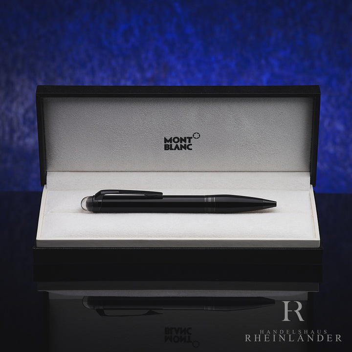 Montblanc Starwalker Black Cosmos Resin Kugelschreiber in Geschenkbox