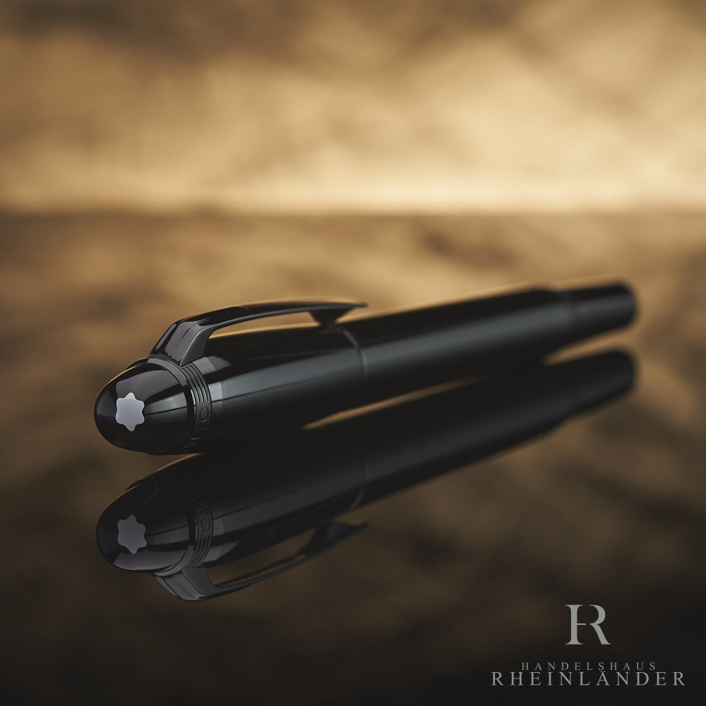 Montblanc Starwalker Black Cosmos Resin Fountain Pen ID 129744 