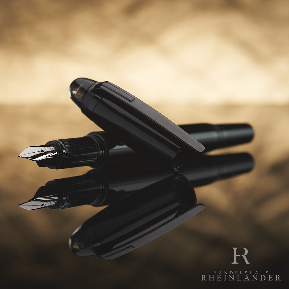 Montblanc Starwalker Black Cosmos Resin Fountain Pen ID 129744 