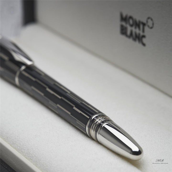 Montblanc Starwalker Black Mystery Roller Ball Fine Liner precious resin ID 104226 OVP
