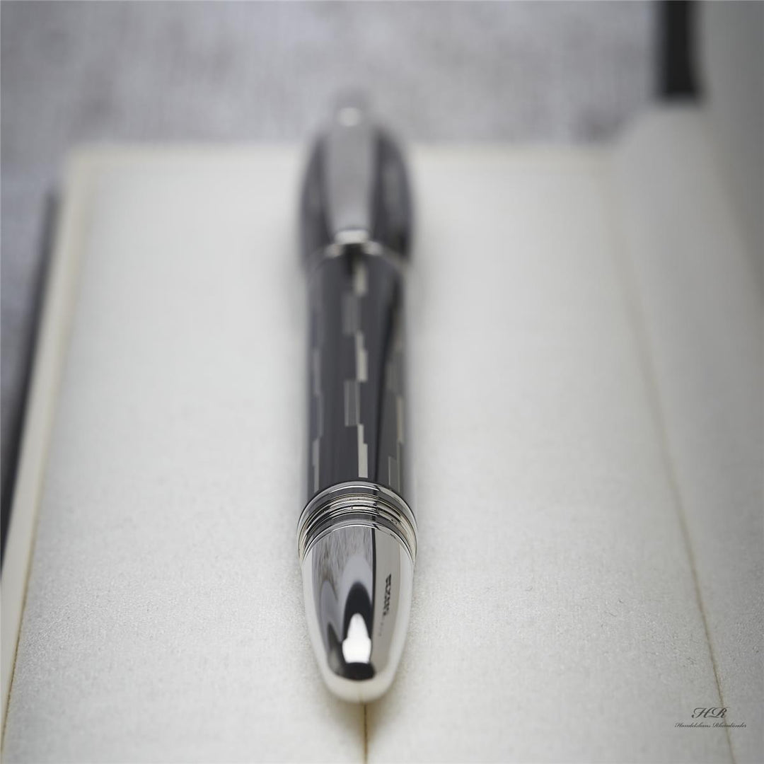 Montblanc Starwalker Black Mystery Roller Ball Fine Liner precious resin ID 104226 OVP