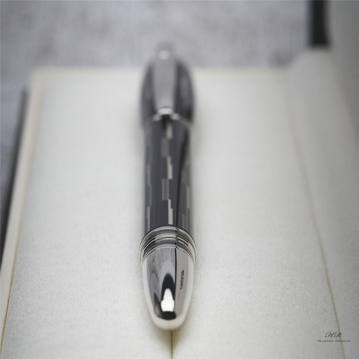 Montblanc Starwalker Black Mystery Roller Ball Fine Liner precious resin ID 104226 OVP