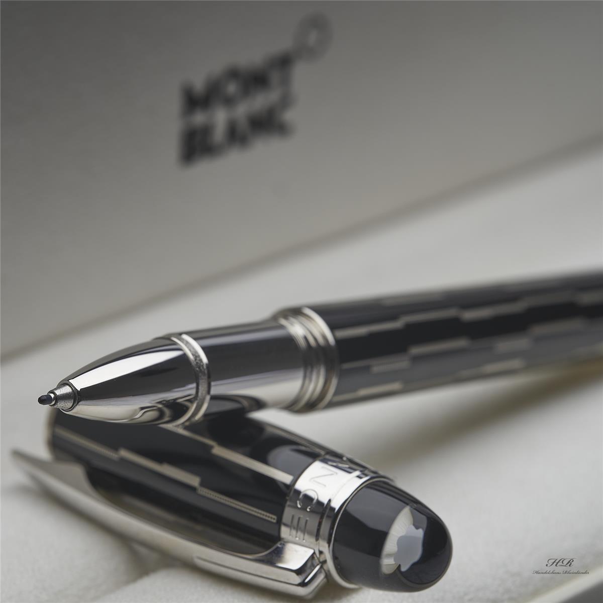 Montblanc Starwalker Black Mystery Roller Ball Fine Liner