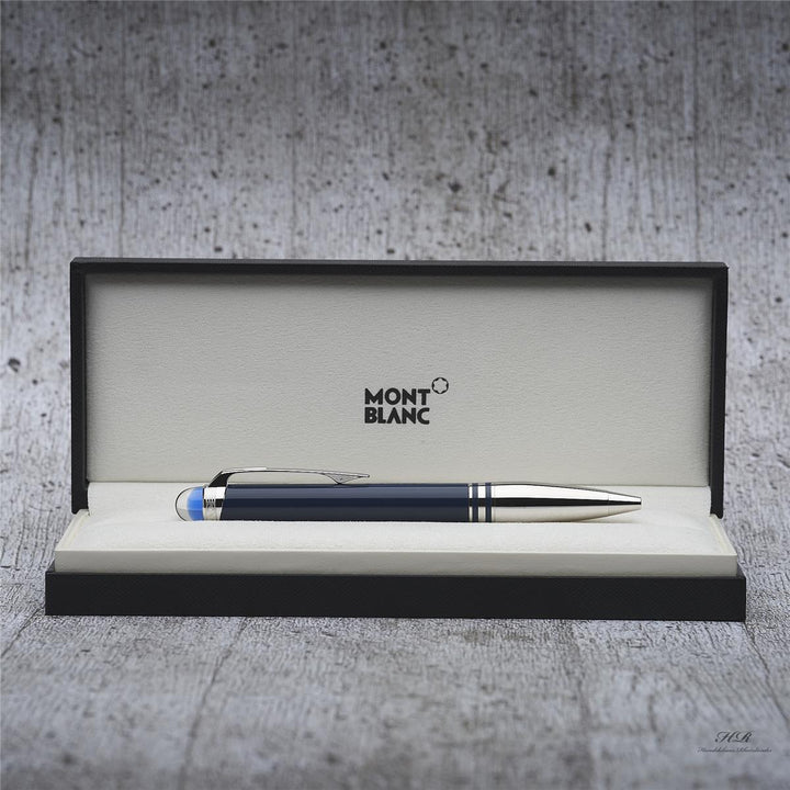Montblanc Starwalker Blue Planet Doue Kugelschreiber in Geschenkverpackung