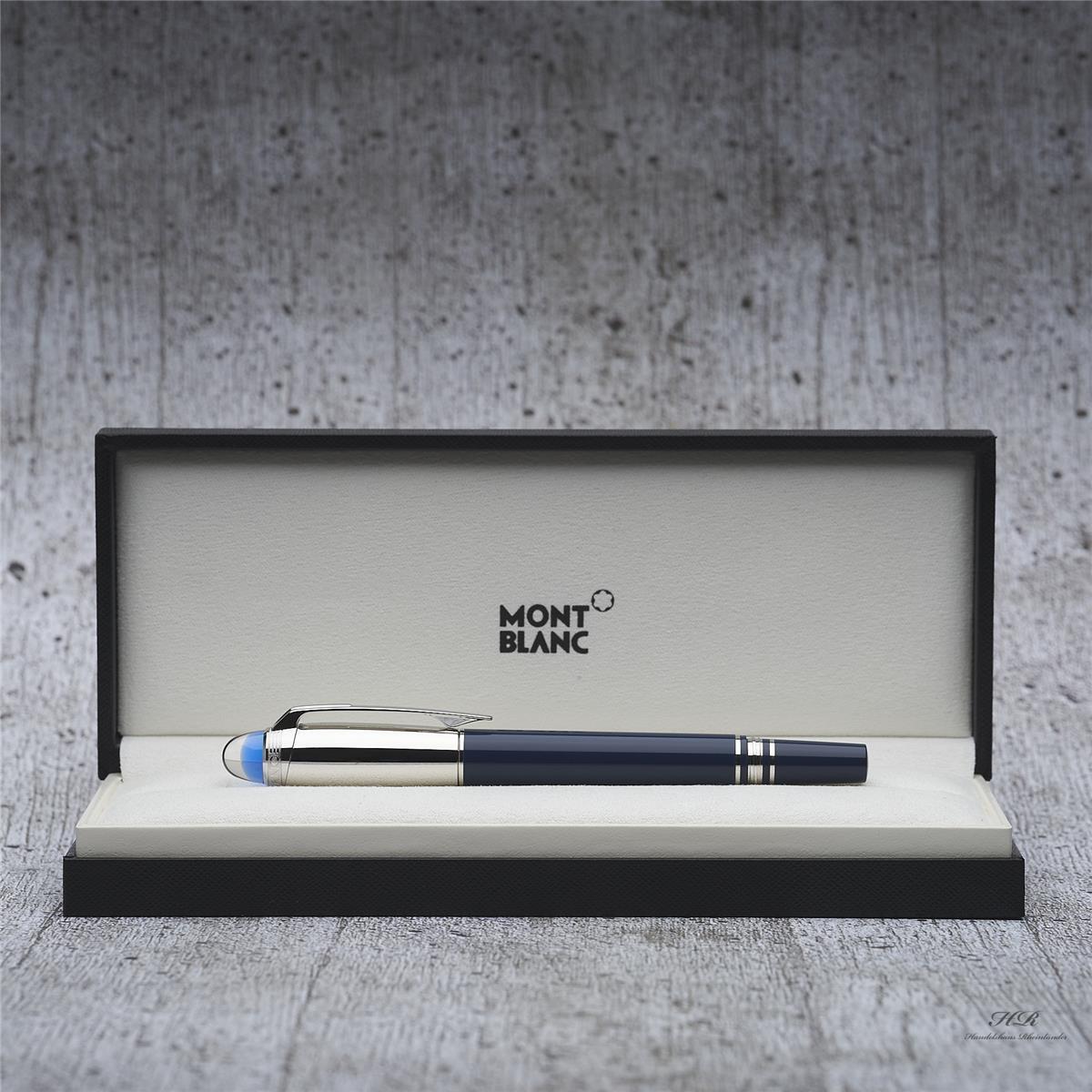 Montblanc Starwalker Blue Planet Duoé Roller Ball Fine Liner Blue