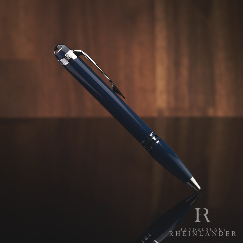Montblanc Starwalker Blue Planet Resin Kugelschreiber ID 132441-125292