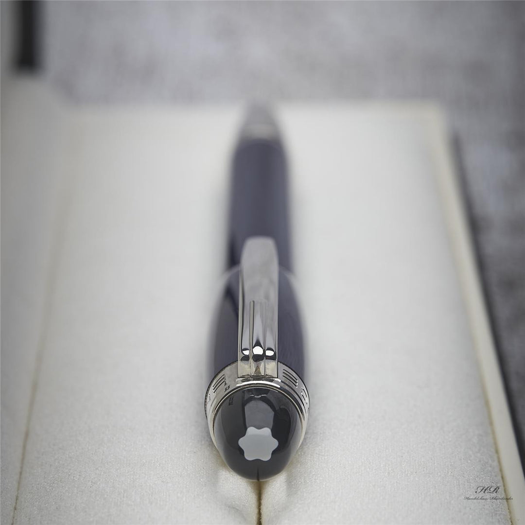 Montblanc Starwalker Cool Blue Line Guilloché Fountain Pen ID 09976 OVP