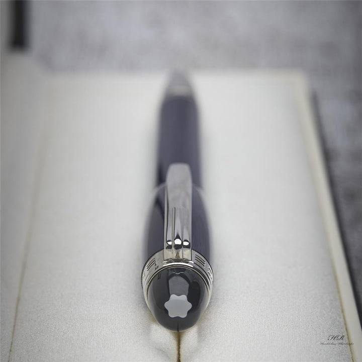 Montblanc Starwalker Cool Blue Line Guilloché Fountain Pen ID 09976 OVP