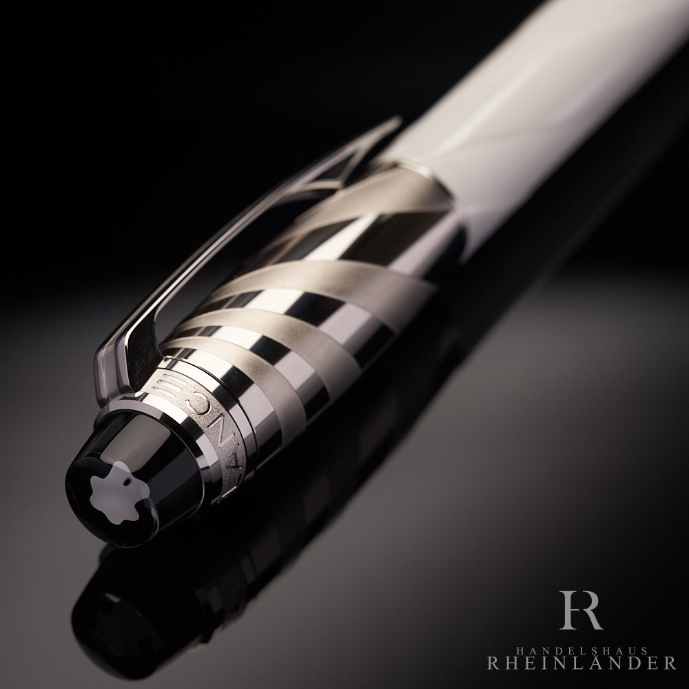 Montblanc Starwalker Doué Ceramics White Rollerball Fineliner White ID 114792 OVP