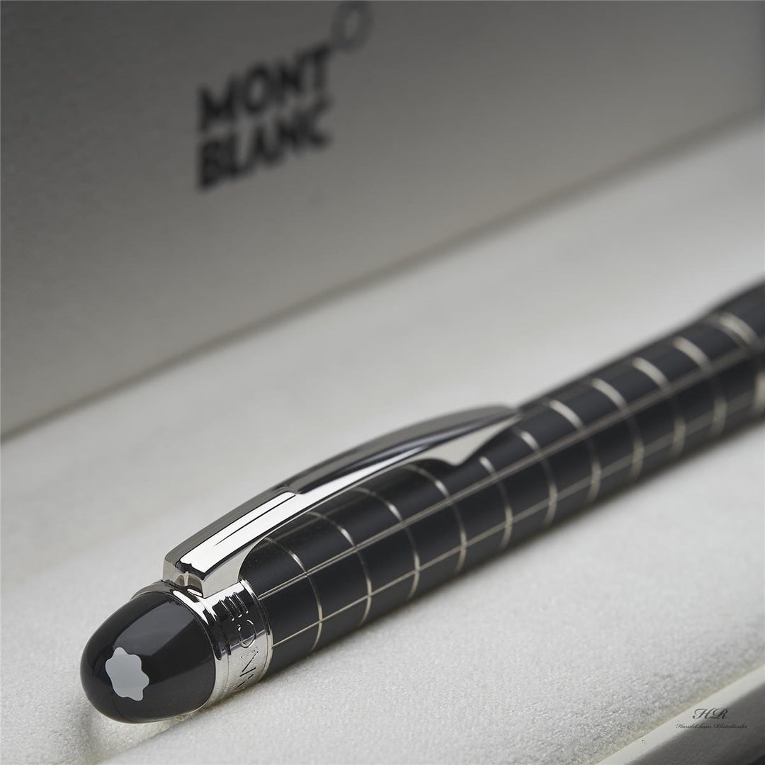 Montblanc Starwalker Metal Rubber Line Ballpoint Pen ID 08857 OVP