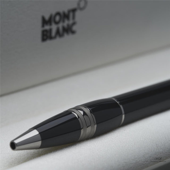 Montblanc Starwalker Midnight Black Resin Line Ballpoint Pen ID 105657 with OVP