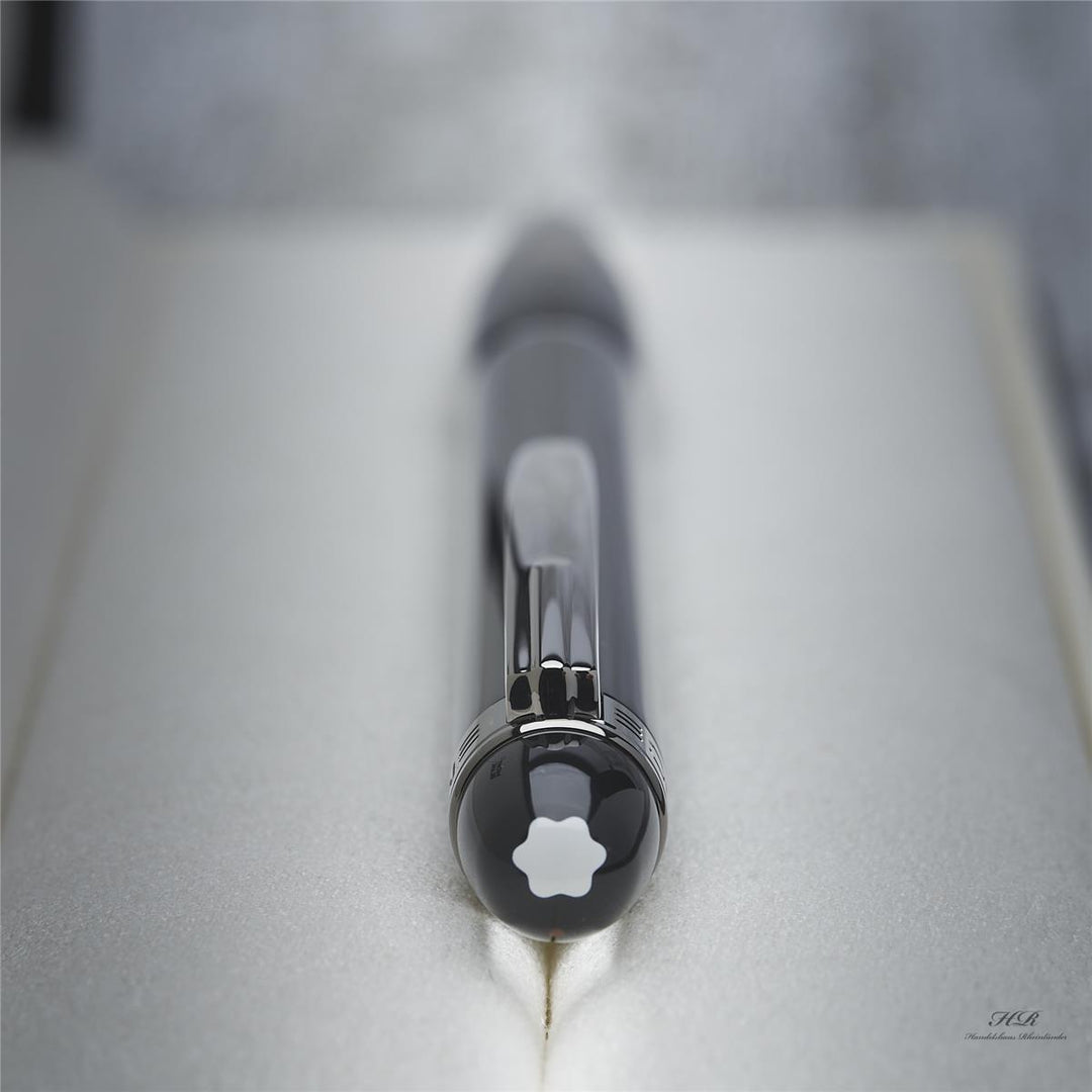 Montblanc Starwalker Midnight Black Resin Line Ballpoint Pen ID 105657 with OVP
