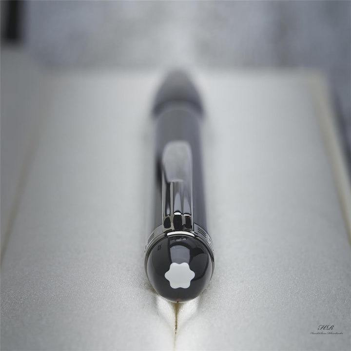 Montblanc Starwalker Midnight Black Resin Line Ballpoint Pen ID 105657 with OVP