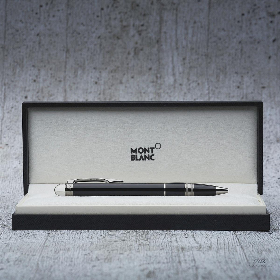 Montblanc Starwalker Midnight Black Resin Kugelschreiber in Geschenkbox