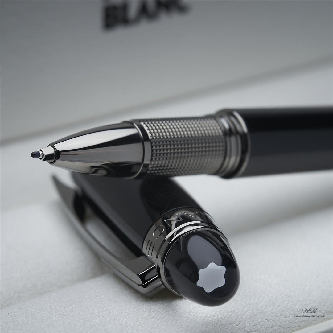 Montblanc Starwalker Midnight Black Roller Ball Fine Liner No 105656 with original packaging