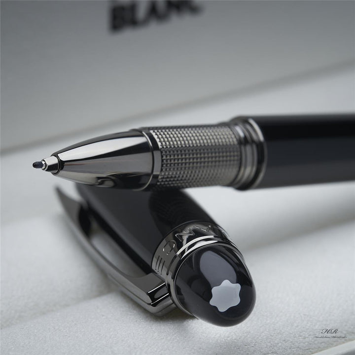 Montblanc Starwalker Midnight Black Roller Ball Fine Liner No 105656 with original packaging