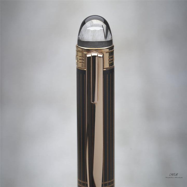 Montblanc Starwalker Red Gold Metal Line Ballpoint Pen ID 106869 Ballpoint Pen with OVP