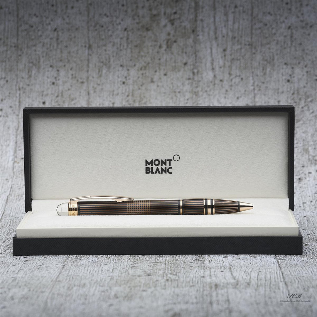 Montblanc Starwalker Red Gold Metal Kugelschreiber in Originalverpackung