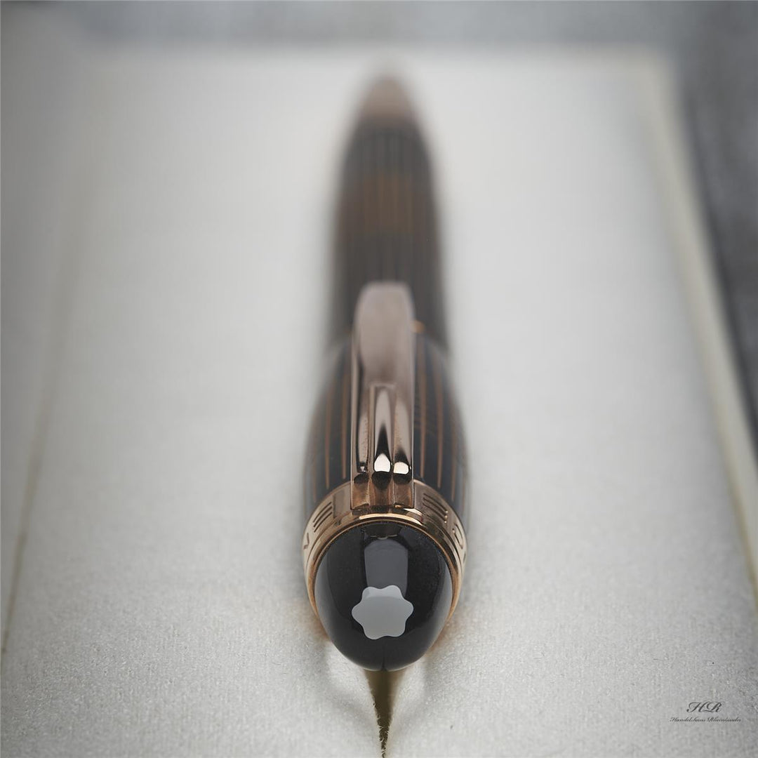 Montblanc Starwalker Red Gold Metal Line Fountain Pen SOLD OUT ID 106867 OVP