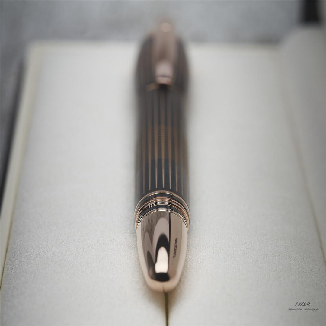 Montblanc Starwalker Red Gold Metal Line Fountain Pen SOLD OUT ID 106867 OVP