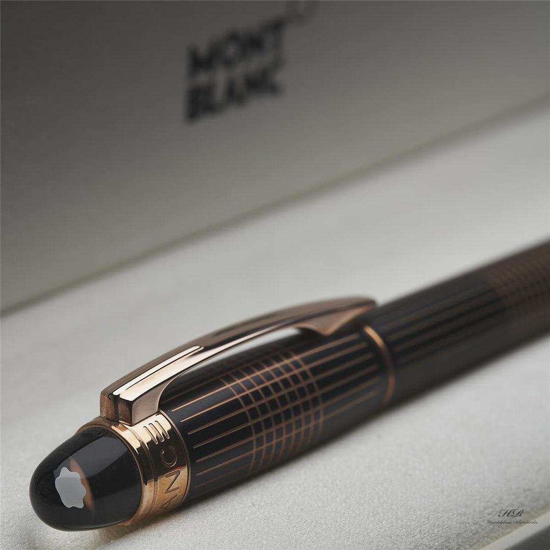 Montblanc Starwalker Red Gold Metal Line Fountain Pen SOLD OUT ID 106867 OVP