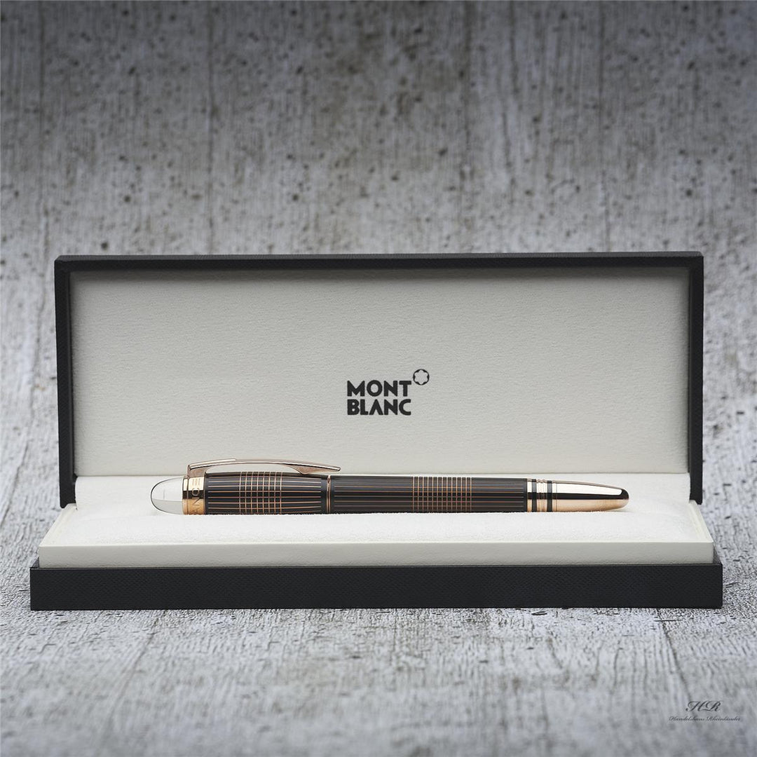 Montblanc Starwalker Red Gold Metal Füllfederhalter in Originalverpackung
