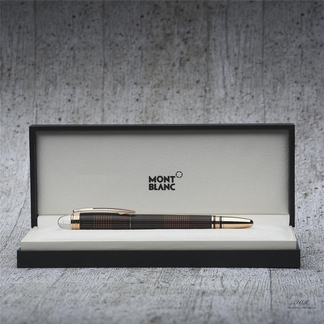Montblanc Starwalker Red Gold Metal Rollerball in Originalverpackung