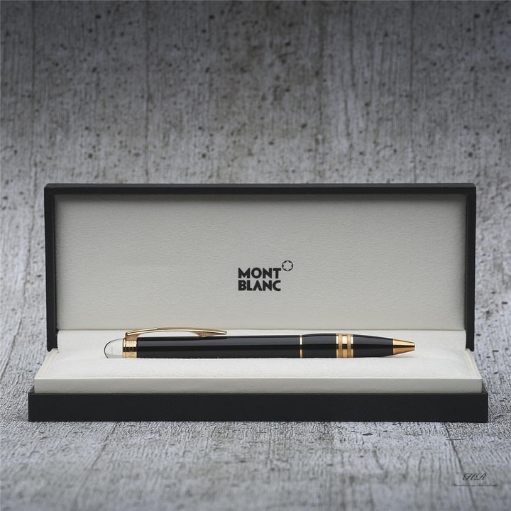 Montblanc Starwalker Red Gold Resin Kugelschreiber in Geschenkbox