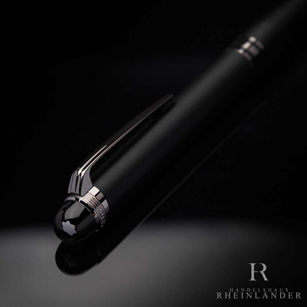 Montblanc Starwalker Resin Edelharz Ultra Black Kugelschreiber ID 132517-126362