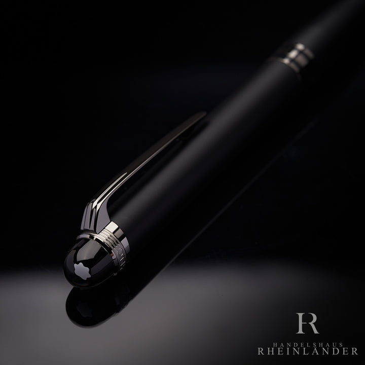 Montblanc Starwalker Resin Edelharz Ultra Black Kugelschreiber ID 132517-126362