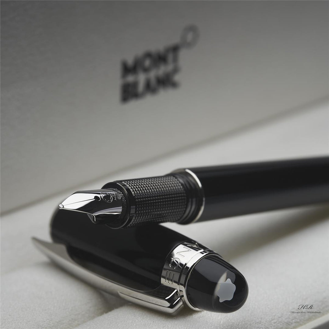 Montblanc Starwalker Resin Line fountain pen precious resin platinum-plated ID 08482 OVP