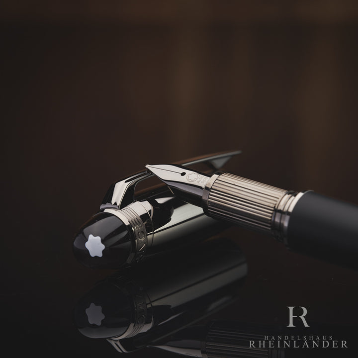 Montblanc Starwalker Ultra Black Doue Fountain Pen Füllfederhalter ID 126364 Sale