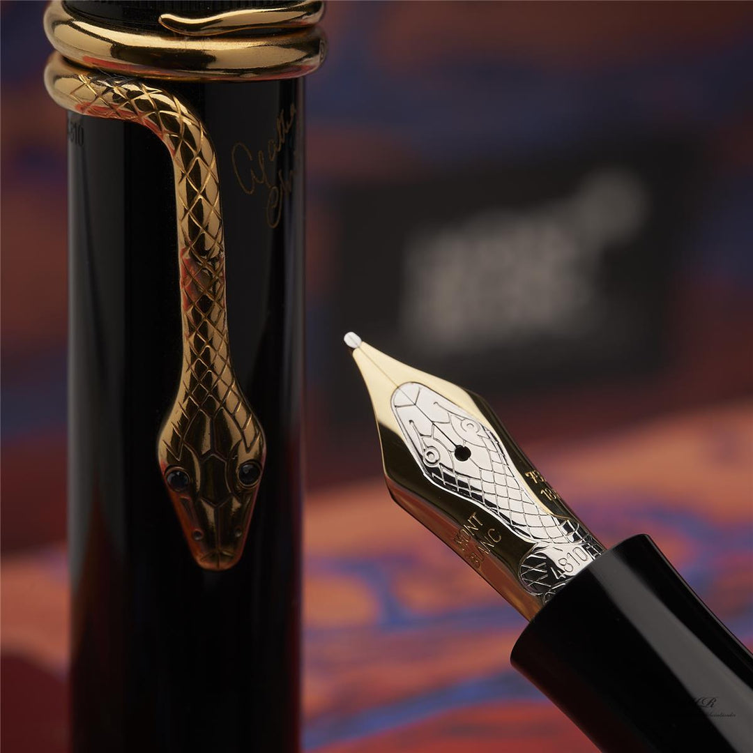 Montblanc Writers Edition Limited Vermeil 4810 Agatha Christie Füller ID 28614