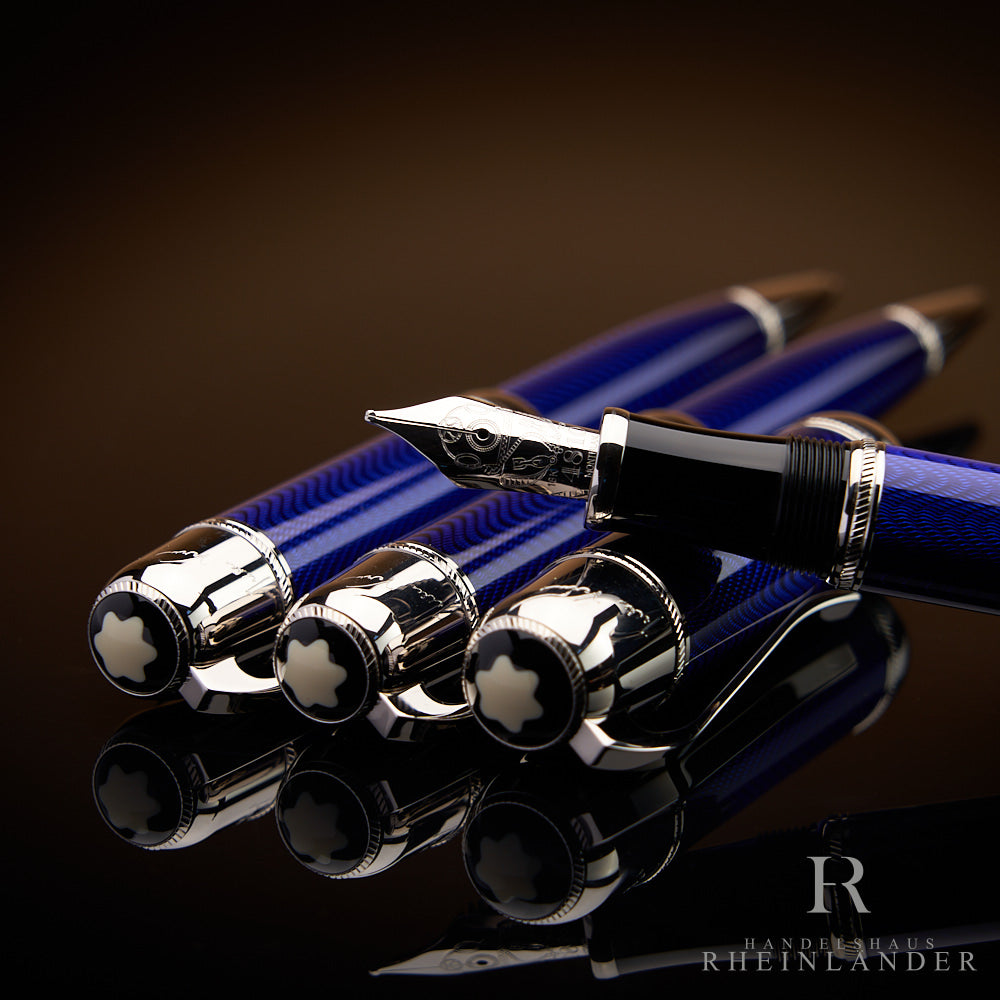 Montblanc Writers Edition Set 2003 Jules Verne fountain pen pencil