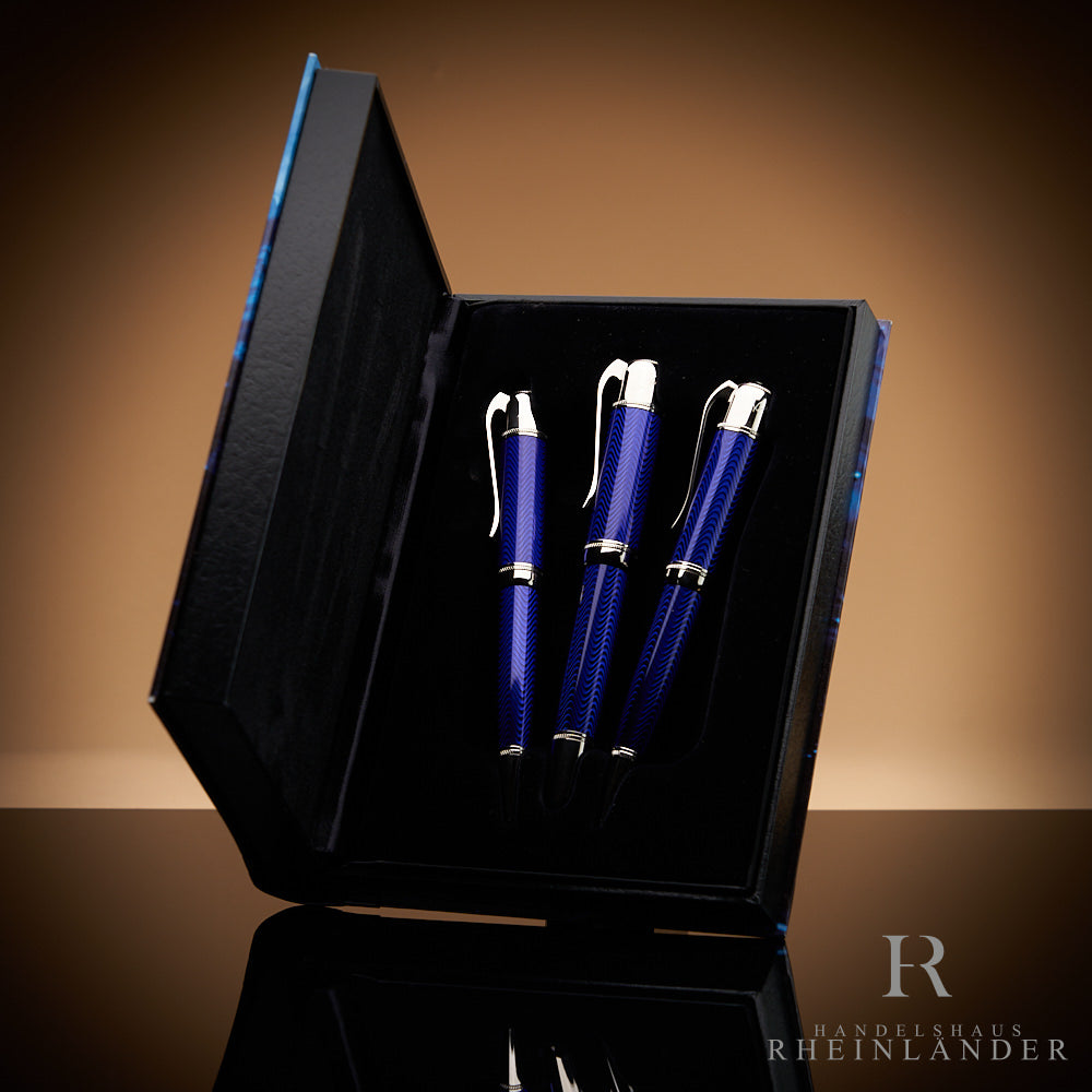Montblanc Writers Edition Set 2003 Jules Verne fountain pen pencil