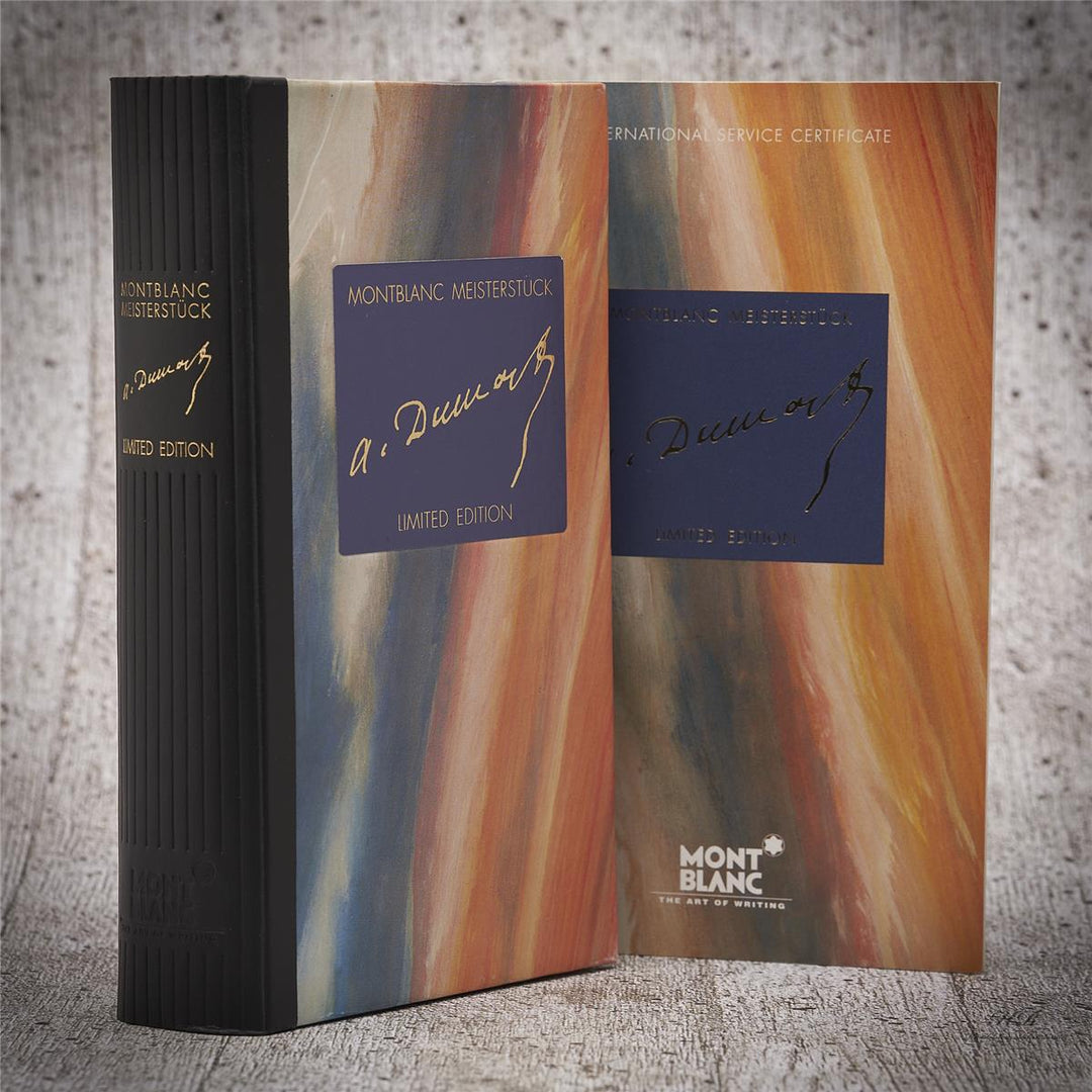 Montblanc Writers Edition from 1996 Alexandre Dumas fountain pen son ID 28626 with original packaging