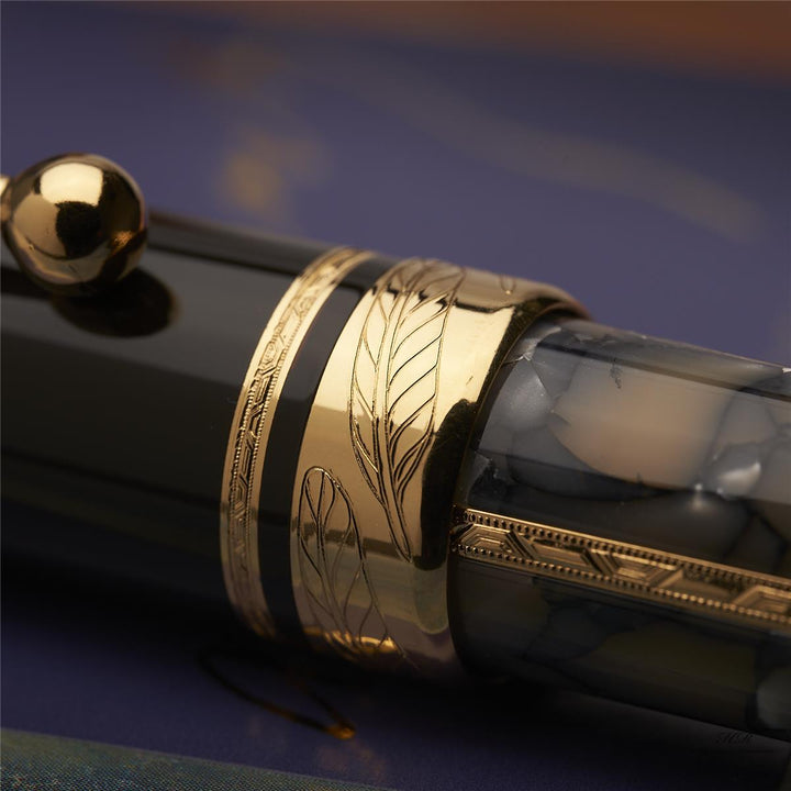 Montblanc Writers Edition von 1996 Alexandre Dumas Sohn Kugelschreiber ID 28644